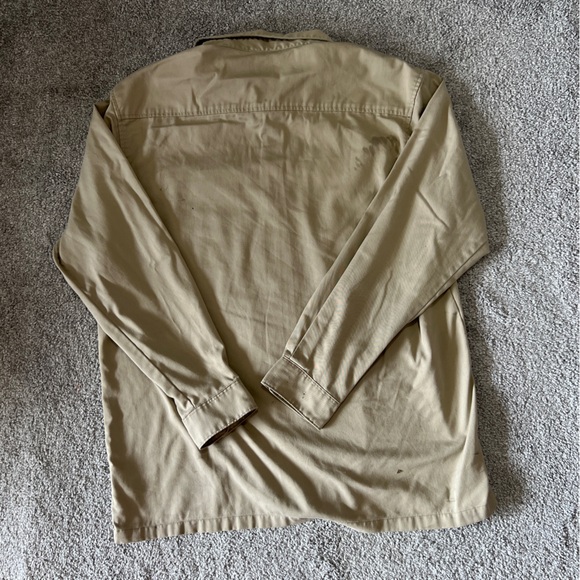 Carhartt shirt mens XL tan button casual gorpcore workwear outdoor camping - Picture 6 of 11